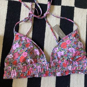 J Crew Liberty Meadow String bikini size M